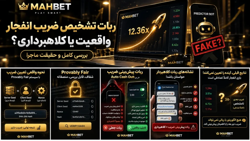 ربات تشخیص بازی انفجار